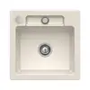 Image de Villeroy & Boch Siluet 50 S Évier de cuisine, 334502KRHL1,