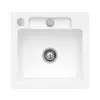 Image de Villeroy & Boch Siluet 50 S Évier de cuisine, 334502RWHL1,