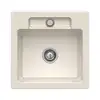 Image de Villeroy & Boch Siluet 50 S Flat Évier de cuisine, 33451FKRHL12,