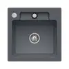 Image de Villeroy & Boch Siluet 50 S Flat Évier de cuisine, 33452FI4HL2,