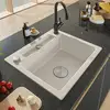 Image de Villeroy & Boch Siluet 60 S Évier de cuisine, 334602KRHL12,