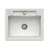 Image de Villeroy & Boch Siluet 60 S Évier de cuisine, 334602SMHL1,