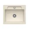 Image de Villeroy & Boch Siluet 60 S Flat Évier de cuisine, 33461FFUHL1,