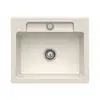 Image de Villeroy & Boch Siluet 60 S Flat Évier de cuisine, 33461FKRHL1,