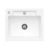 Image de Villeroy & Boch Siluet 60 S Flat Évier de cuisine, 33462FRWHL2,