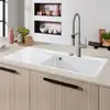 Image de Villeroy & Boch Subway Style 60 Flat Évier de cuisine, 33612FRWHL12,