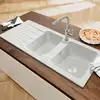 Image de Villeroy & Boch Architectura 80 Évier de cuisine, 338001SMHL1,