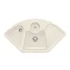 Image de Villeroy & Boch Solo Eck Évier de cuisine, 670801KRHL1,