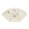 Image de Villeroy & Boch Solo Eck Évier de cuisine, 670802KRHL12,
