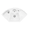Image de Villeroy & Boch Solo Eck Évier de cuisine, 670802R1HL12,
