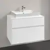 Image de Villeroy & Boch Collaro Meuble avec plan de toilette, C08000MS,