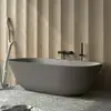 Image de Villeroy & Boch Theano Baignoire en îlot, ovale, UBQ175ANH7F200V-3S,