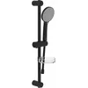 Image de Villeroy & Boch Universal Showers système de douche   Barre de douche et douchette à main 3 types de jets   Support de douchette à main   Anti-calcaire   Système de douche facile à monter   Matt Black