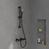 Image de Villeroy & Boch Universal Showers Set de douche avec barre, 3 jets, TVS109004000K5,