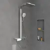 Image de Villeroy & Boch Infinity Showers Colonne de douche en applique avec mitigeur thermostatique, TVS11000400061,