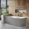 Image de Villeroy & Boch Embrace Baignoire d’angle, avec habillage, UBA180EMB9CL3SV-RW,