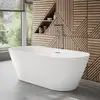 Image de Villeroy & Boch Embrace Baignoire en îlot, ovale, UBA170EMB9PD00V-RW,
