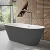 Image de Villeroy & Boch Embrace Baignoire en îlot, ovale, UBA180EMB9PT1SV-RW,