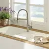 Image de Villeroy & Boch Steel Expert Compact Window Mitigeur de cuisine à installer sous une fenêtre, pivotant, 929900LC,