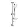 Image de Villeroy & Boch Embrace Set de douche avec barre et tablette, 3 jets, TVS10801300061,