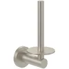 Image de Villeroy & Boch Elements Tender Porte-Rouleau de Papier Toilette de Rechange, pour Montage Mural, en Zinc, Rond, Nickel brossé Mat