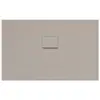 Image de Villeroy & Boch Squaro Infinity Receveur de douche rectangulaire, côté long découpé, UDQ1275SQI2BV-AL,