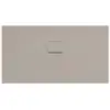 Image de Villeroy & Boch Squaro Infinity Receveur de douche rectangulaire, côté long découpé, UDQ1475SQI2BV-AL,