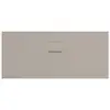 Image de Villeroy & Boch Squaro Infinity Receveur de douche rectangulaire, côté long découpé, UDQ1670SQI2BV-AL,