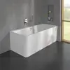 Image de Villeroy & Boch Subway 3.0 Baignoire d’angle avec tablier, UBQ180SBW9CR00TV01,