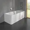 Image de Villeroy & Boch Subway 3.0 Baignoire d’angle avec tablier, UBQ180SBW9CR00TVRW,