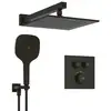 Image de Villeroy & Boch Universal Taps & Fittings Ensemble de douche encastré avec mitigeur thermostatique, TVZ000101000K5,