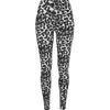 Image de Urban Classics Leggings AOP Soft Femme Legging léopard XXL 85% Polyester, 15% Élasthanne Slim Fit