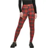 Image de Urban Classics Damen Ladies Soft AOP Leggings redcheck, XS