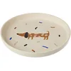 Image de LÄSSIG Assiette enfant sans mélamine, sans BPA, pour lave-vaisselle et micro-ondes/Plate Little Mateys royal blue