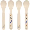 Image de LÄSSIG Couverts pour enfants Set de cuillères pour enfants 4 pièces sans BPA/Spoon Set 4 pcs PP/Cellulose Little Mateys royal blue