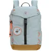 Image de LÄSSIG Sac à Dos de randonnée pour Enfants Sac à Dos pour Enfants avec Sangle de Poitrine Bretelles rembourrées Hydrofuge, 14 litres/Big Outdoor Backpack Nature Light Blue
