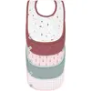 Image de Lässig Bébé bibs ensemble (5 pcs) velcro coton imperméable/Value Pack Bib Garden Explorer Schnecke