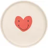 Image de LÄSSIG Assiette enfant sans mélamine, sans BPA, pour lave-vaisselle et micro-ondes/Plate Happy Rascals Heart