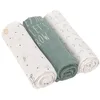 Image de Lange divinement doux L Garden Explorer garçons, boîte de 3 pcs, 80 x 80 cm