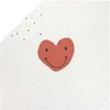 Image de LÄSSIG Couverture pour bébé Couverture à langer Couverture douillette douce et respirante/ Heavenly Soft Blanket Happy Rascals Heart