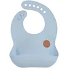 Image de Lässig Baby Silikon Lätzchen Kleinkinder Lätzchen mit Auffangschale spülmaschinengeeignet/Happy Rascals Smile