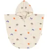 Image de Lässig Poncho de Bain Enfant en Mousseline avec Capuche/Muslin Poncho Blossom Nature