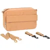 Image de LÄSSIG Bébé Organisateur de poussette Sac à bandoulière Sac pour poussette avec fixation pour poussette/Casual Buggy Organizer camel