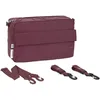 Image de LÄSSIG Bébé Organisateur de poussette Sac à bandoulière Sac pour poussette avec fixation pour poussette/Casual Buggy Organizer deep red