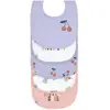 Image de Happy Fruits Lot de 5 bavoirs imperméables Cerise