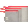 Image de LÄSSIG Set de 3 accessoires pour sacs à langer, sacs de voyage en filet/Mesh Bags Set neon orange