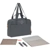 Image de LÄSSIG Bolso cambiador avec asa de transporte et matelas à langer, fixation pour poussette, hydrofuge/GRE Everyday Bag anthracite