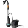 Image de GARDENA Akku-Regenfasspumpe 2400 ComfortAutomatic 18V P4A Ready-To-Use Set Système de récupération des eaux de pluie 2400 l/h 1.8 m