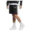 Image de adidas Homme Essentials Single Jersey 3-Stripes Shorts, Black/White, S