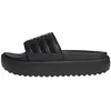 Image de adidas Femme Adilette Platform Slides, Core Black/Core Black/Core Black, 40.5 EU